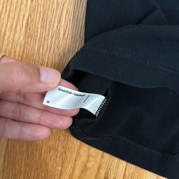American apparel turtleneck crop top black - Picture 5 of 5